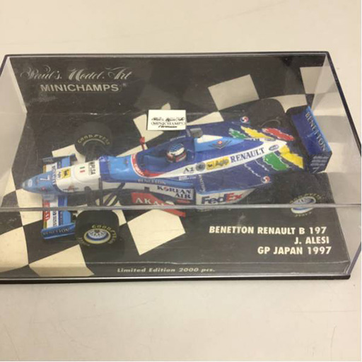 MINICHAMPS BENETTON RENAULT B 197 J.ALESI GP JAPAN 1997