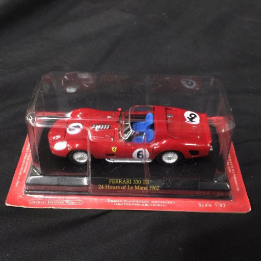 アシェット 1/43 フェラーリ 330 TR 1962年 ルマン 24時間 #6