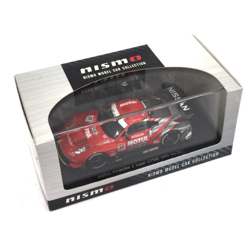 エブロ 1/43 XANAVI NISMO Z Super GT500 2005 BRIDGESTONE #1